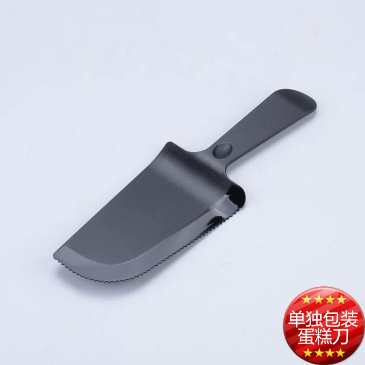 solitary sawtooth plastic cake knife самостоятельная упаковка нож для теста кухонный нож для торта