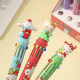Christmas Sanrio ten-color ballpoint pen multi-color press hand account pen high color value modeling color pen stationery wholesale