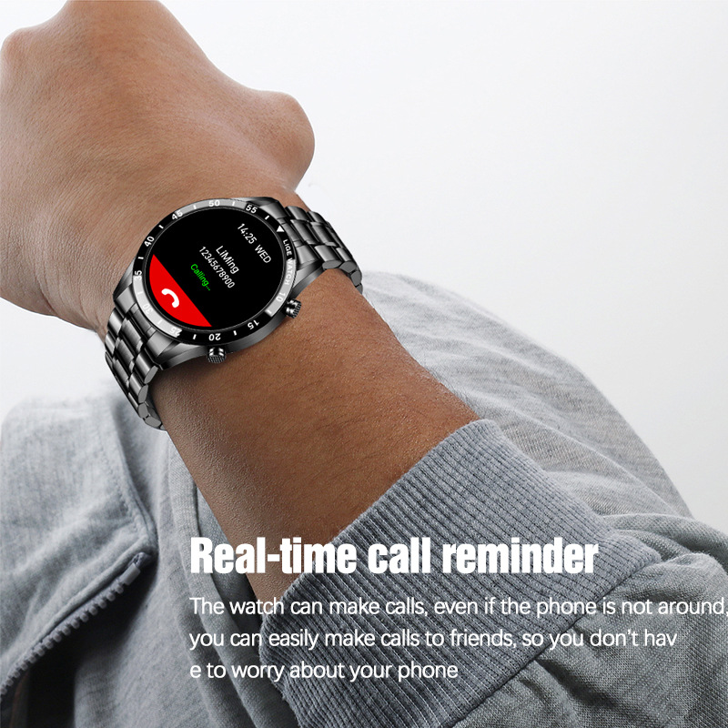 Lige/Bangwei Multifunctional Smart Watch Bluetooth Call, Step Counting, Blood Pressure and Heart Rate Detection, Waterproof Watch 2