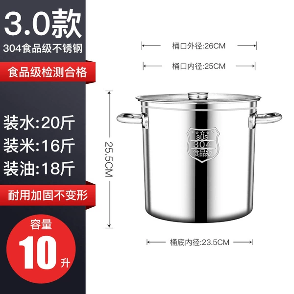 Stainless steel, diameter 25mm