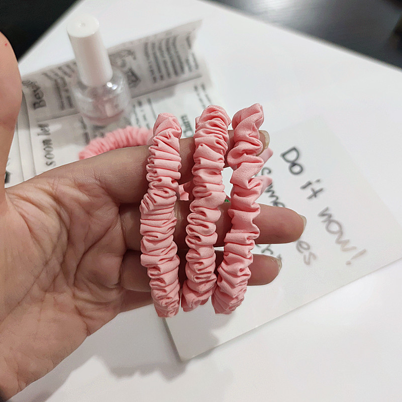 Pink Peach Sausage Rings