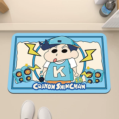 Floor Mat Diatom Mud Style | Avtomobil döşəmə paspasları - blue-edged-singer-style-room-3040