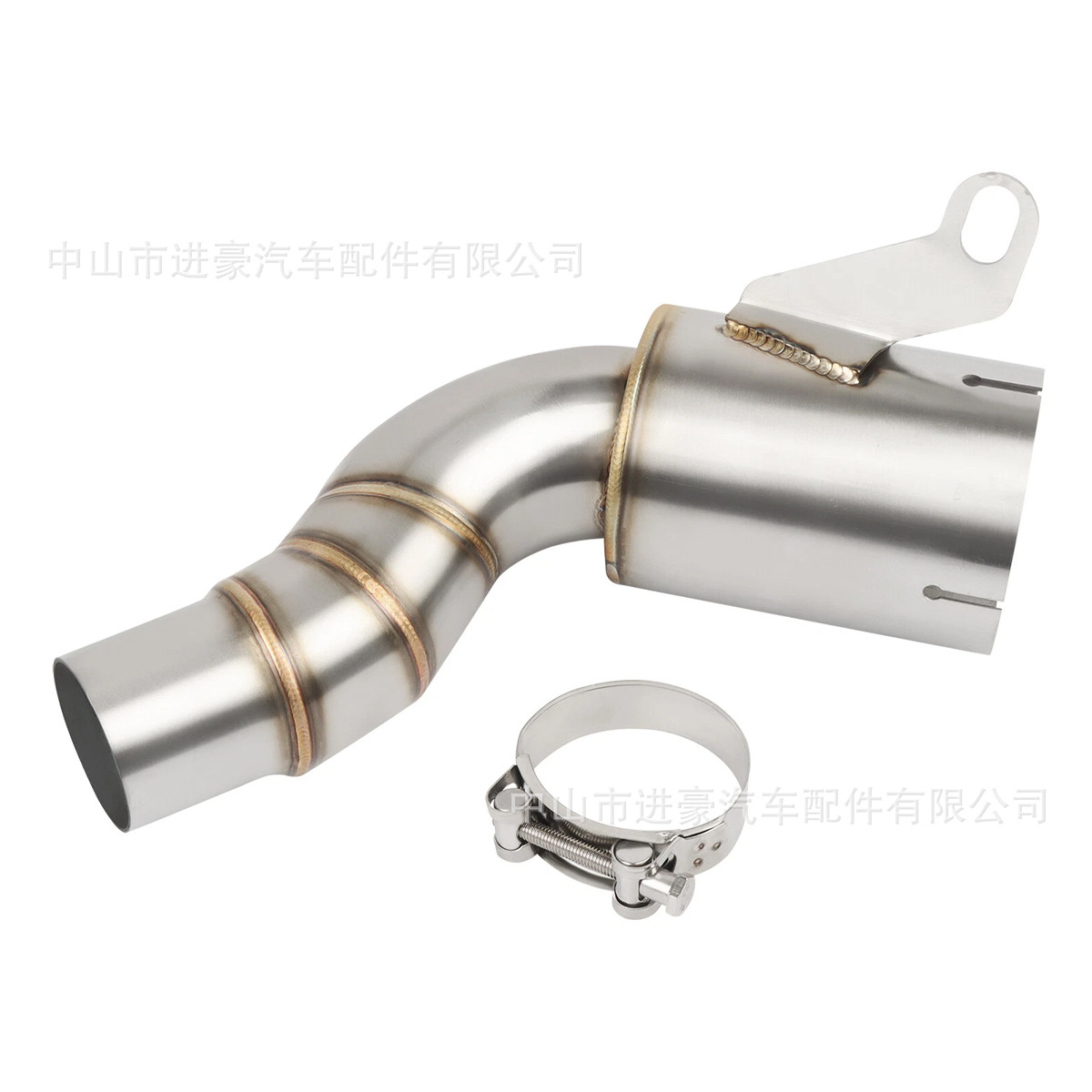 Suitable for Motorcycle Modification Kym Duke 390Adv Modified Exhaust Pipe Stainless Steel Middle Section Factory Direct