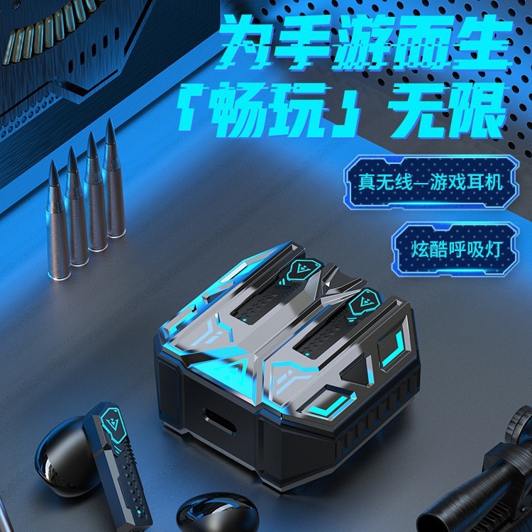 X39跨境2025新款无线蓝牙耳机半入耳式高音质低延迟降噪超长续航|undefined