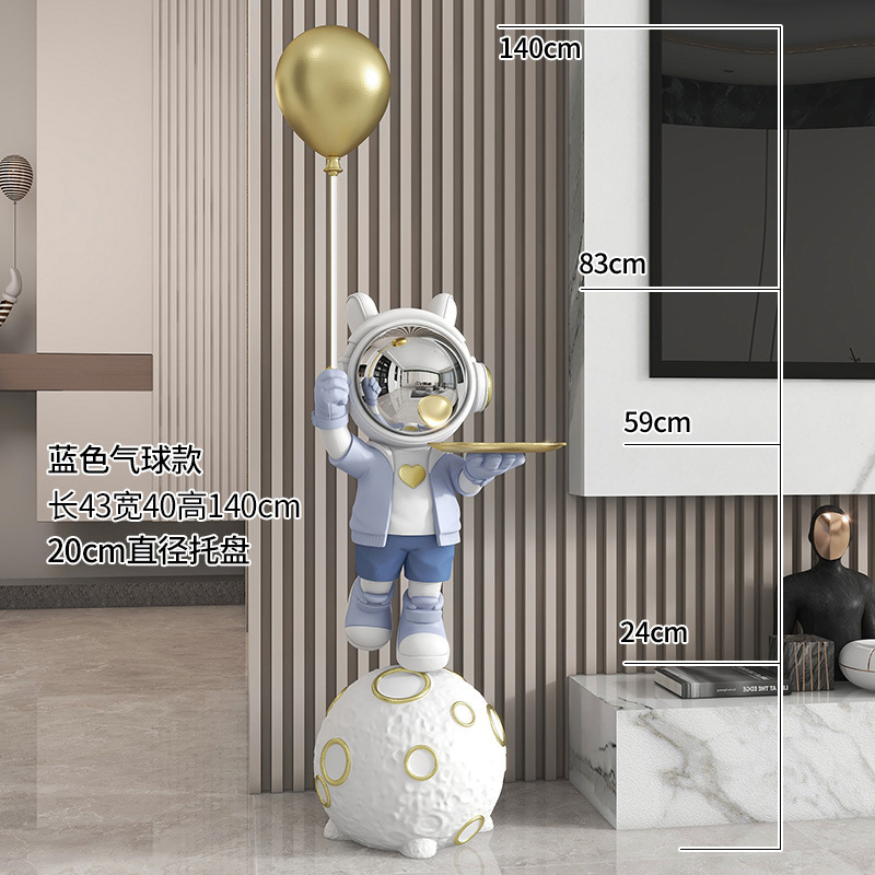 SKD6137B blue cool astronaut