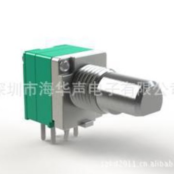 供应9mm电位器带开关，汽车音响电位器，碳膜电位器，线性电位器