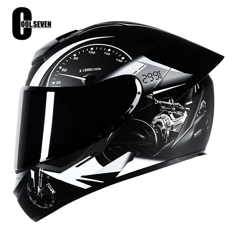 3C certificado casco de la motocicleta DOT casco completo casco de la motocicleta del coche eléctrico de comercio exterior fábrica Four Seasons National Standard Class A