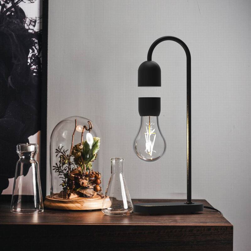 Magnetic Levitation Light Bulb Office Home Gift Decoration Desk Lamp Creative Black Technology Ornament Atmosphere Night Light Wholesale Magnetic Levitation Light Bulb Office Home Gift Decoration Desk Lamp Creative Black Technology Ornament Atmosphere Night Light Wholesale