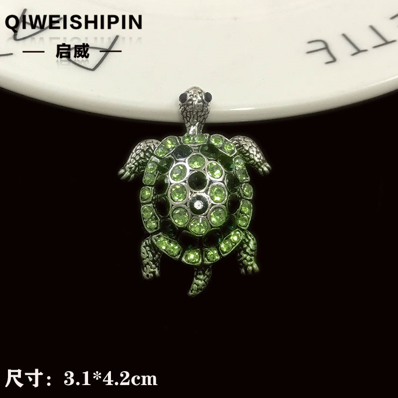 启威新款动物乌龟青蛙配饰 包包汽载出风口钥匙扣配件 合金配件|undefined