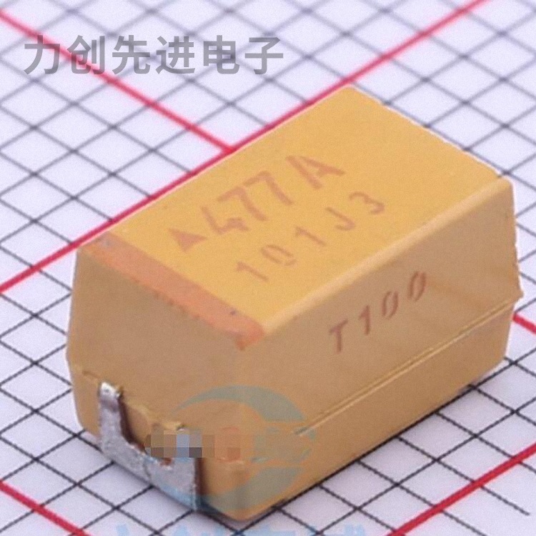 TPSE477M010R0100 参数 470uF(477) ±20% 10V 钽电容