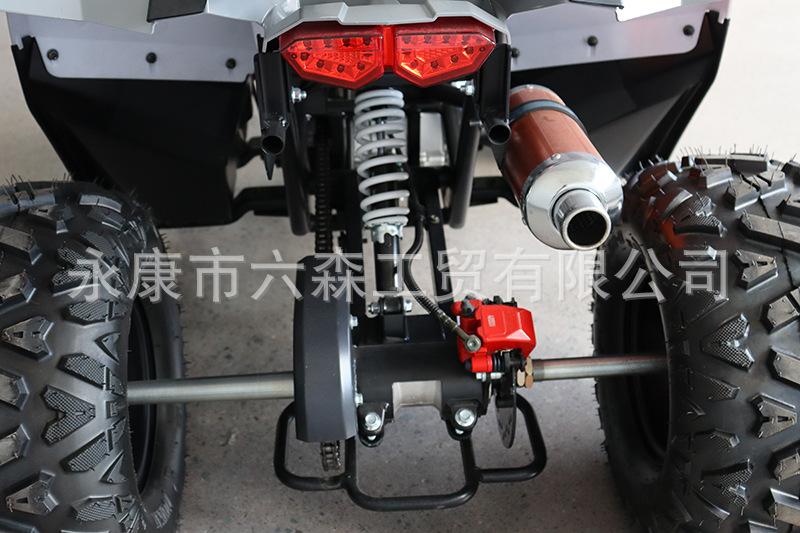 Cross-Border All-Terrain Four-Wheel Off-Road Beach Motorcycle Atv125-150Cc Xiaoba Long Fuel-Powered Electric Vehicle for Children and Adults