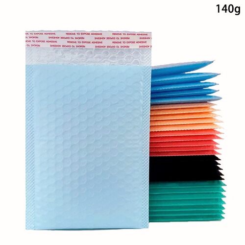 Purple express bag wholesale black thick packaging bag clothing packing waterproof bag e-commerce bubble bag