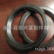 现货高强度圆螺母 开槽螺母 圆型锁母 细扣圆螺母GB812