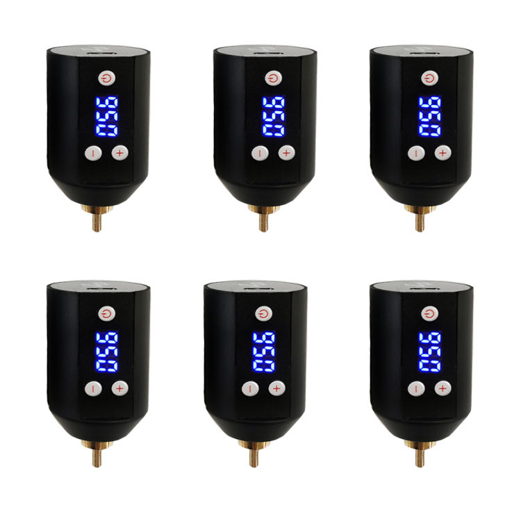 Tatuaje cargador de energía USB móvil inalámbrico batería recargable portátil mini estabilizado RCA DC adaptador