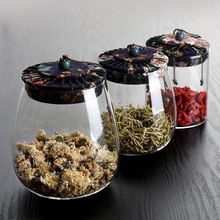 玻璃密封罐茶叶罐食品级食品干果储物罐家用厨房带盖防潮收纳罐子