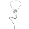 Advanced small design necklace, universal chain for key bag , high-quality style, 2 carat