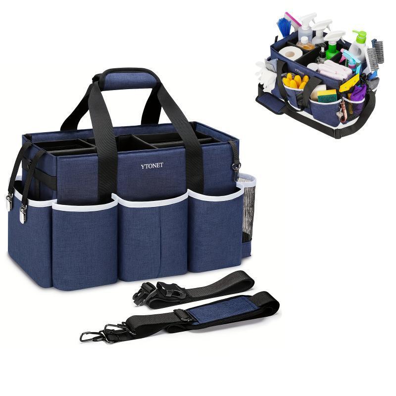 Large Cleaning Supplies Organizer Wearable Cleaning Caddy|undefined