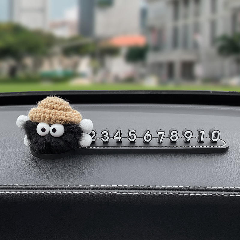 Placa de estacionamiento Brown Hat