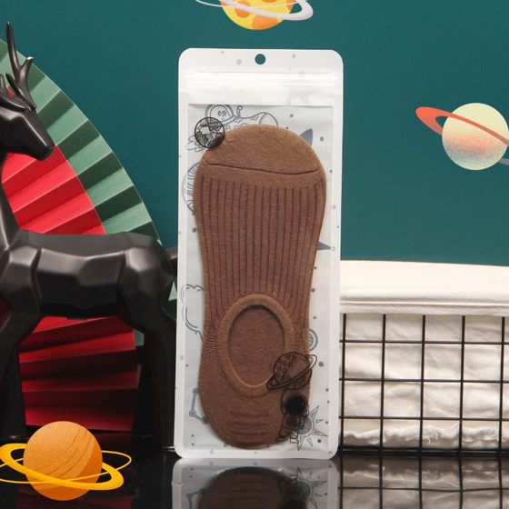 Spaceman boat Socks packing bag high socks insole belt ziplock bag tie hair band pantyhose dance socks transparent bag