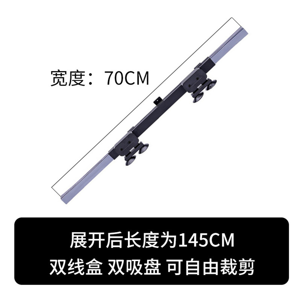 Coche automático retráctil plegable sombrilla coche protección solar cortina de aislamiento térmico coche tipo de adsorción sombra Escudo de luz