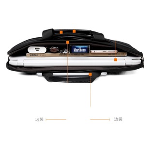 GOLF GOLF Computer Bag Men's 13.3-inch Laptop Bag Water-repellent One-shoulder Crossbody Business Briefcase