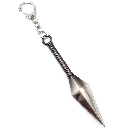 17th generation Naruto kunai Sasuke Shuriken weapon model keychain, Hashirama fan keychain 