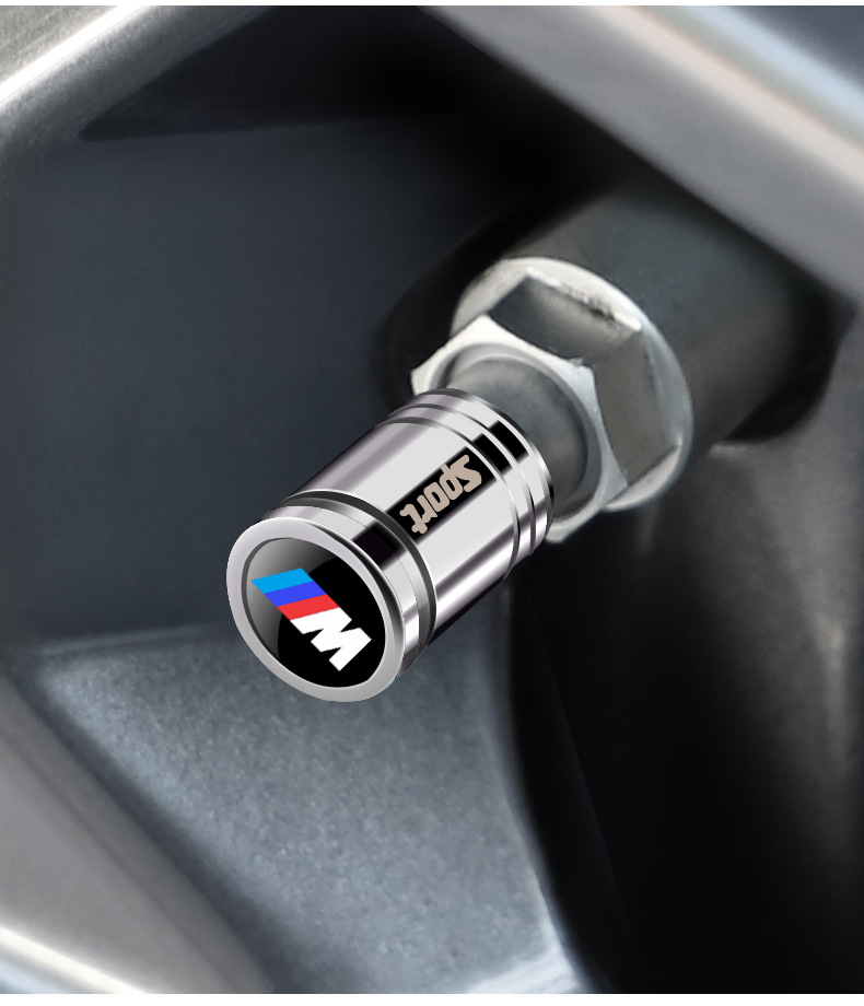 Suitable for BMW 3 Series 320li5 Series 525LIX1X3X5X6 car tire valve cap anti-theft valve core cover