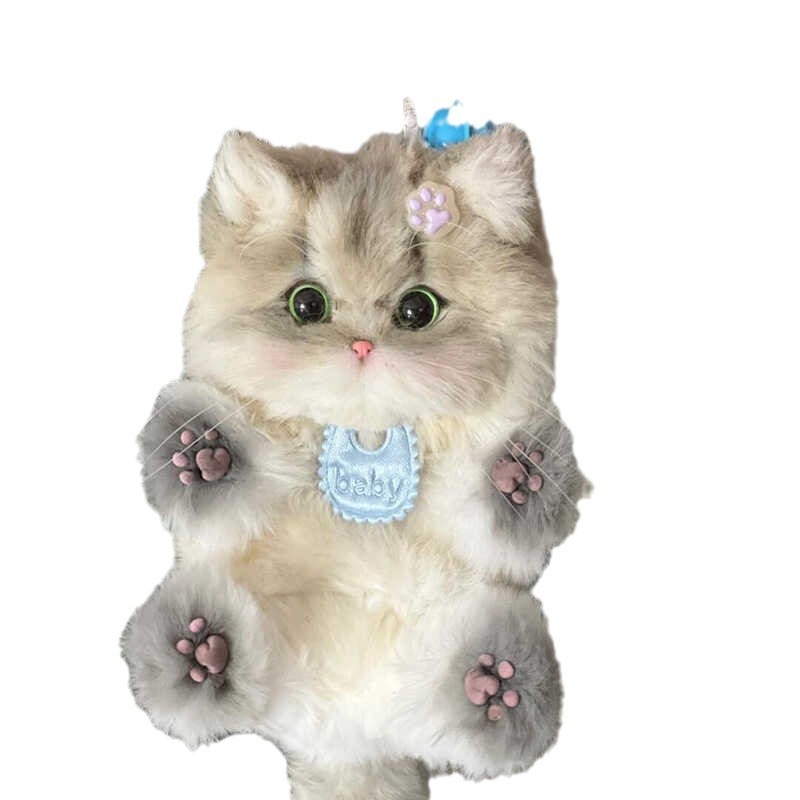 Halloween Twist Stick Kitty Colgante hecha a mano DIY material bolsa colgante regalo de cumpleaños para novia
