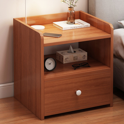 Bedside table modern minimalist mini storage locker bedroom bedside table Nordic modern small cabinet