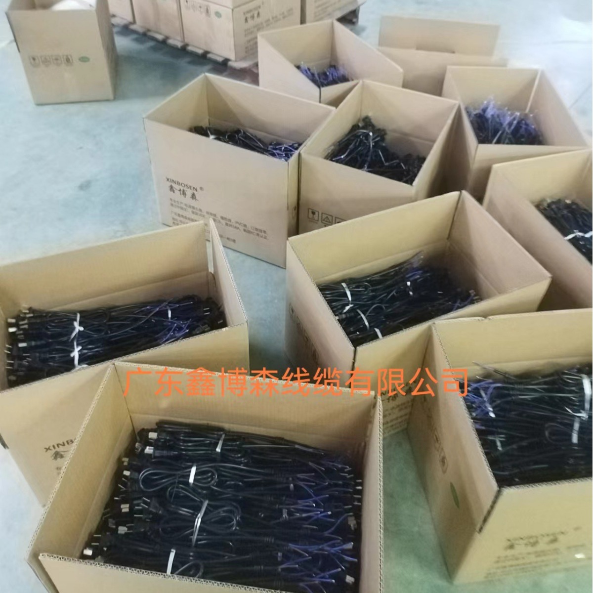 鑫博森国标两插头电源线3C认证电源插头国标两脚插头XBS-01