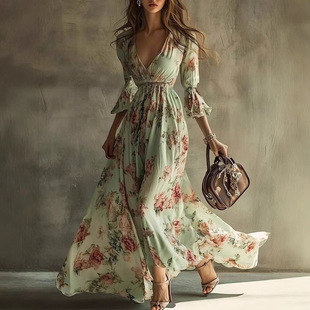 2025�W���羳���R�d����վSHEINӡ���ȼ�7����Ů�b�B��ȹ�¿��