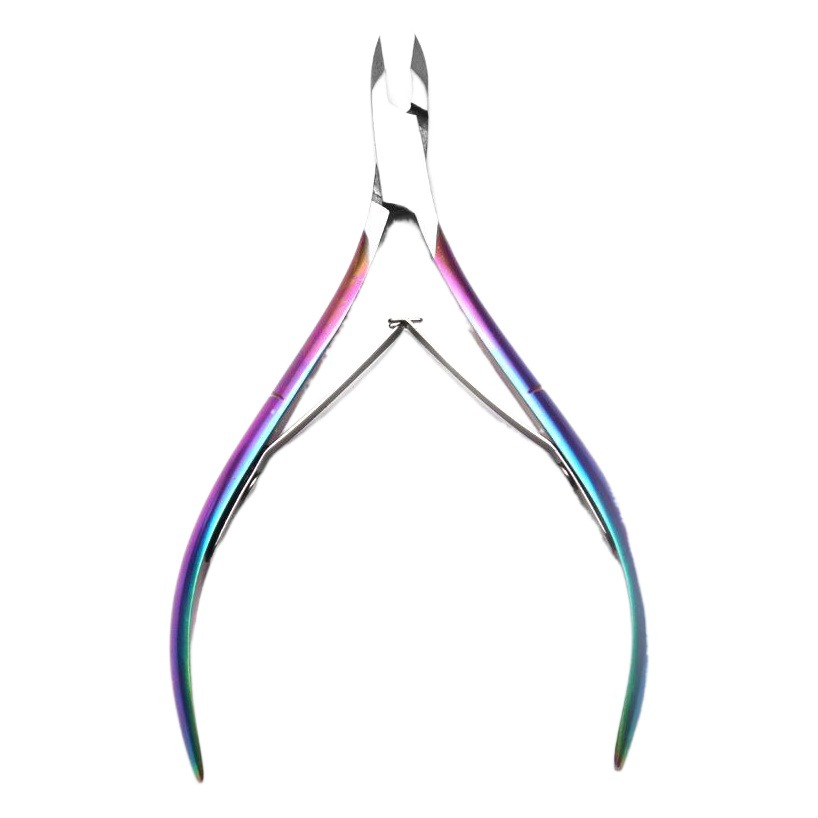 D-501 Tijeras de piel muerta de oro de alta gama manicura removedor de piel muerta fácil manicura Acero inoxidable piel muerta alicates herramienta ruso