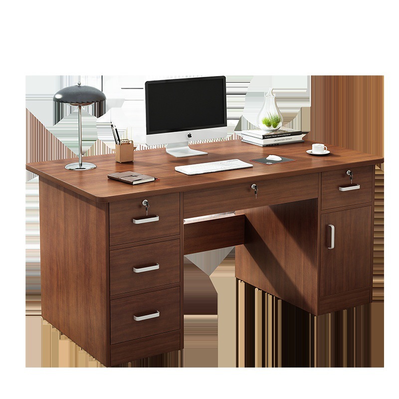 Estación de personal escritorio estudiante escritorio estudio escritorio simple oficina moderna escritorio de la computadora