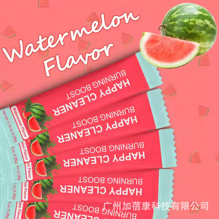 跨境tk爆款西瓜电解质粉HAPPY CLEANER西瓜味快乐清洁粉支持OE M|undefined
