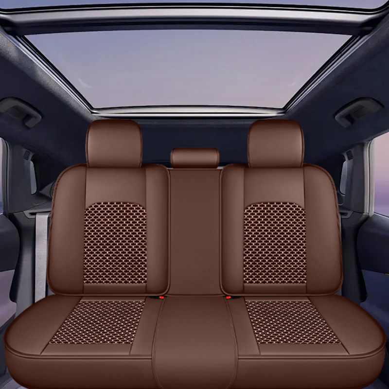 One-piece car seat cushion, universal for all seasons, sports seat cover, new model rear seat cushion cover for vehicles