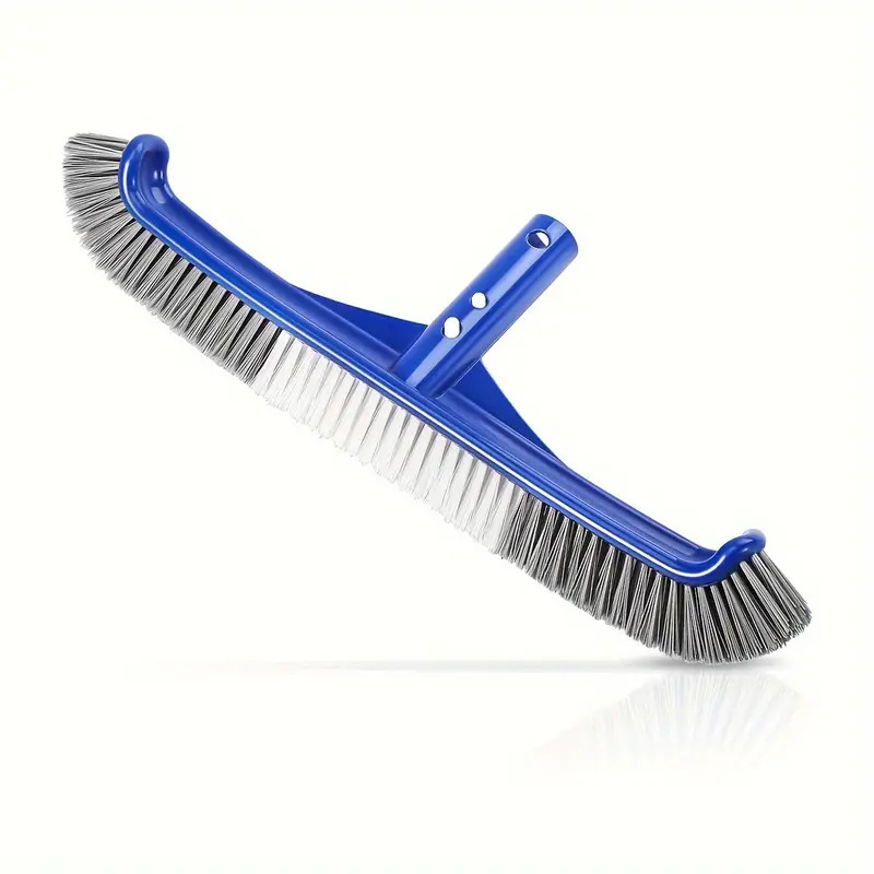 18inch Pool Brush Pool Bottom Brush Pool Accessories Rubber Pool Brush Swimming Pool Cleaning Tools Pool Wall Brush Factory Direct Supply