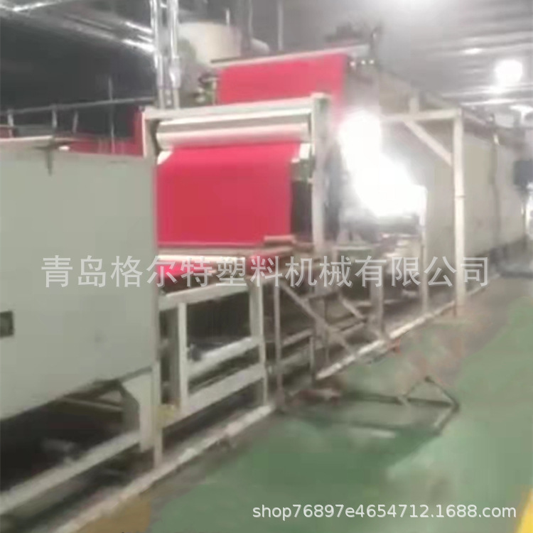 防滑宝丽美地毯生产线 宝丽美丝圈地垫生产设备