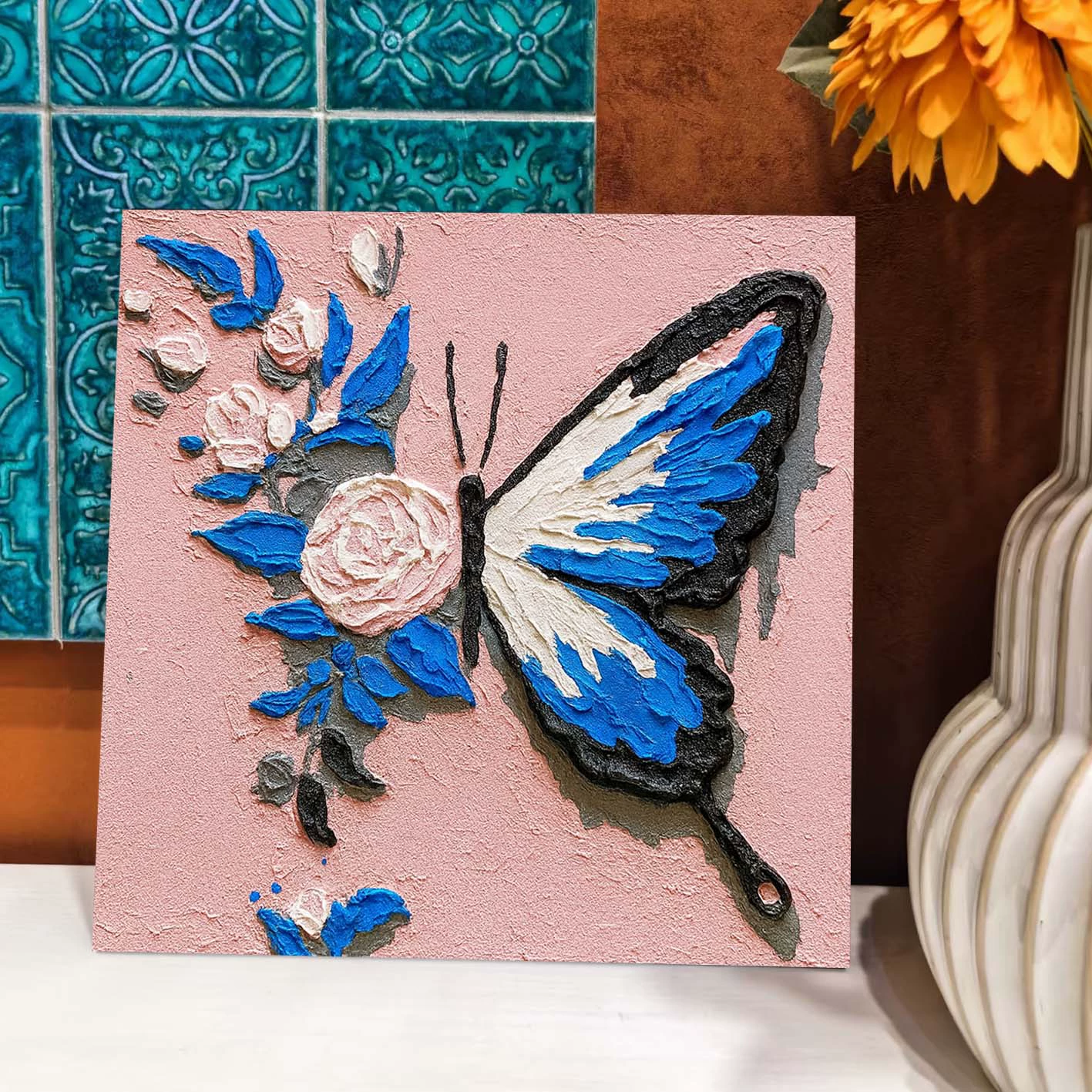Регулируемая кварцевая песчаная-free DIY цифровая текстура painting с полным набором инструментов на кончиках пальцев, готовая к рисованию, кросс-граничная дропшиппинг для декора прилавка