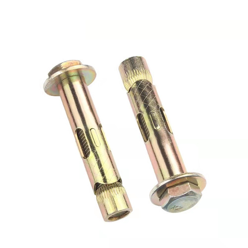 External hexagonal inner expansion screw, built-in expansion bolt, deceleration belt stair top explosion screw