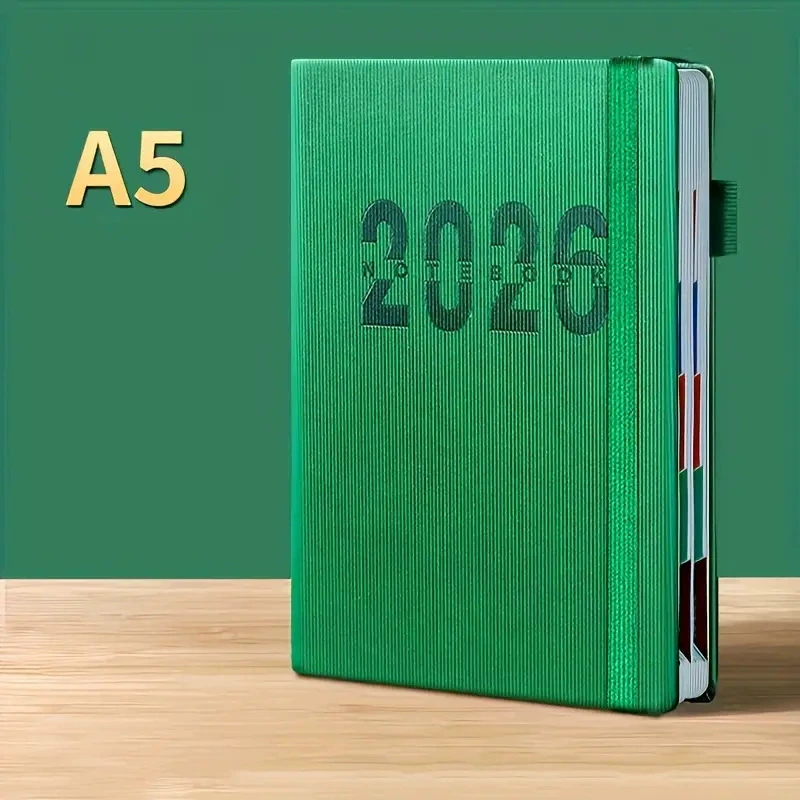 Календарь, ноутбук, (跨-граница торговля), 2026 год, английский, заказной