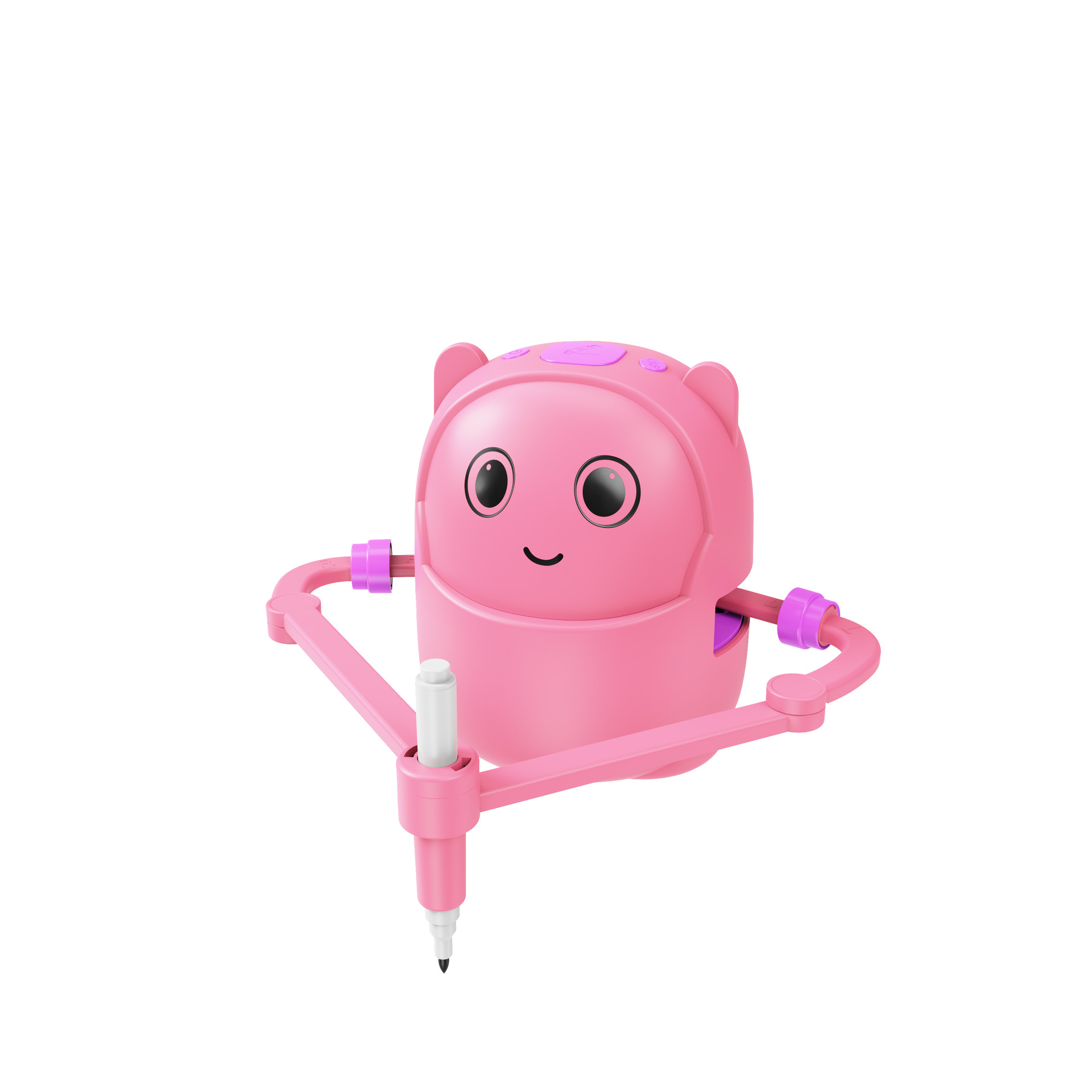 Robot de dibujo de Amazon nuevo lenguaje inglés inteligente educación temprana con bolígrafo con tarjeta de dibujo juguete robot