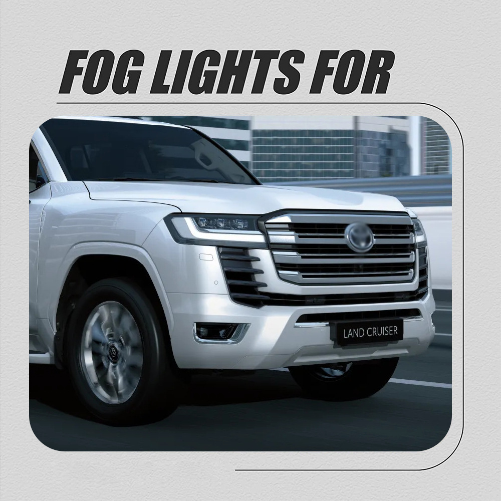 Se aplica a la nueva luz antiniebla LED delantera landcool Road Ze de Toyota 21 / 22 / 23.