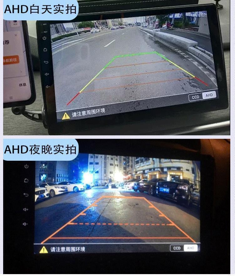 Universal In-Car Perforated Ccd Small Dome Reversing Camera Ahd1080P High-Definition Night Vision