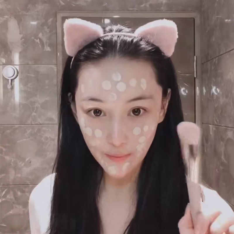 Estilo coreano moda orejas de gato diadema celebridad mismo estilo en línea celebridad fotografía en vivo lavado de cara simple lindo felpa accesorios para el cabello moda
