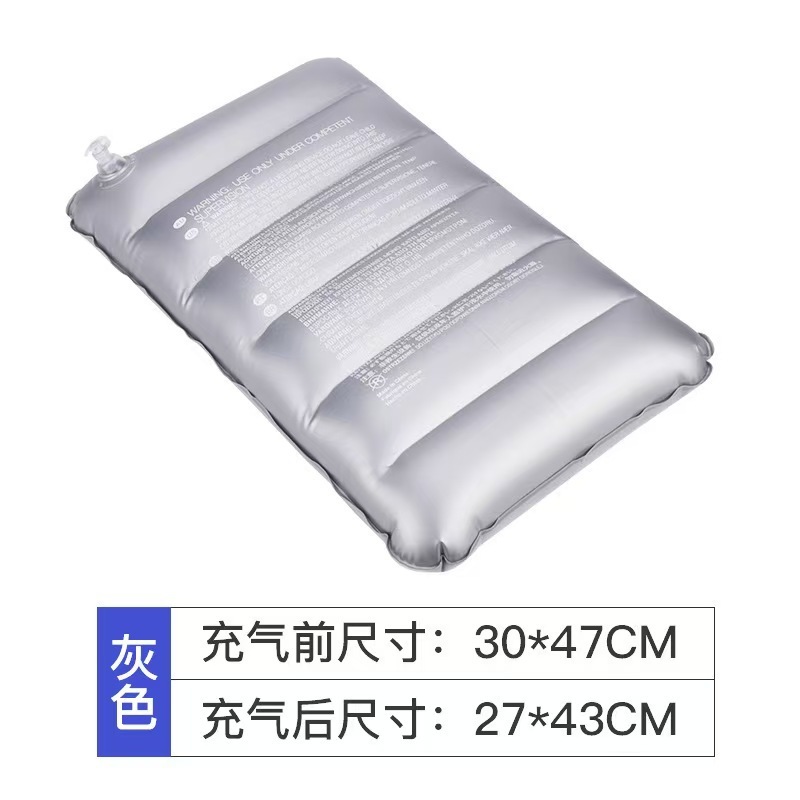 PVC 植毛インフレータブル昼寝枕枕旅行屋外インフレータブル枕キャンプ睡眠枕卸売|undefined