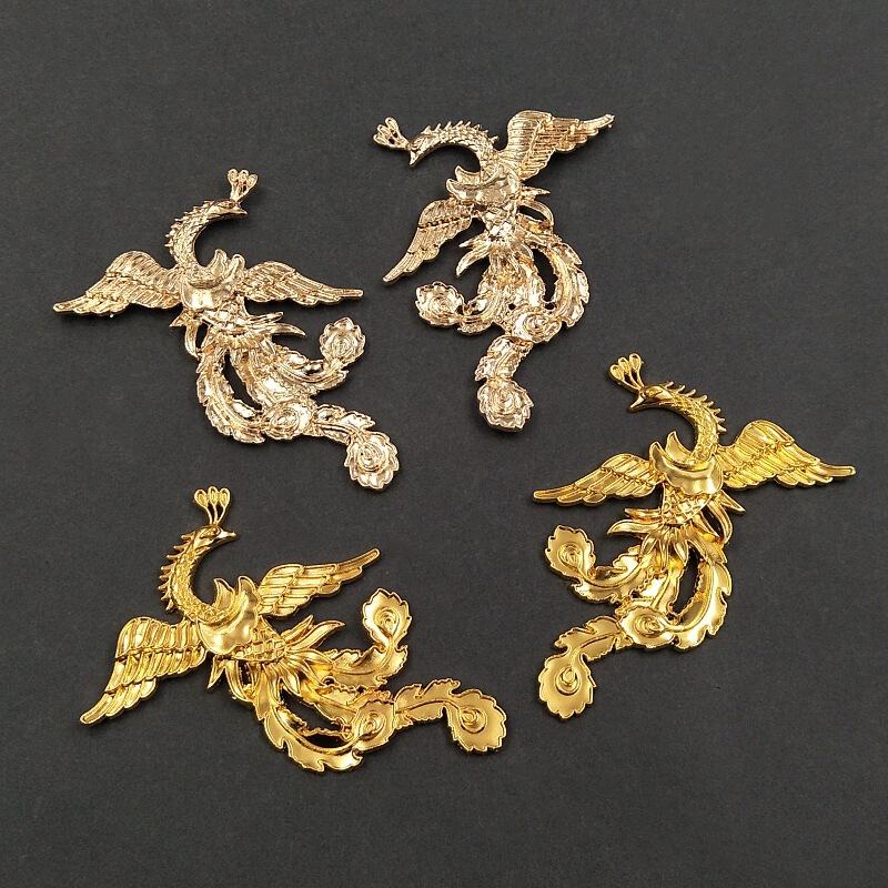 Alloy symmetrical Phoenix bridal accessories hair crown Material Group fan wedding dress shoes diy jewelry material accessories manufacturer Alloy symmetrical Phoenix bridal accessories hair crown Material Group fan wedding dress shoes diy jewelry material accessories manufacturer
