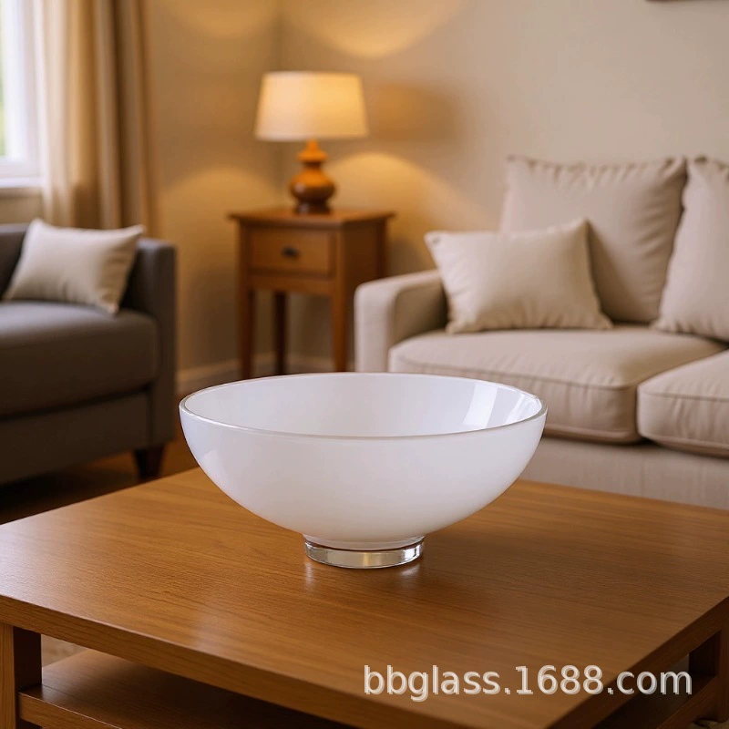 BBGLASS Baobei Glass Креативная черно-белая стеклянная тарелка для торта, фруктов, декоративные украшения