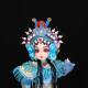 Beijing Opera 9 Inch Doll Opera Silk Doll Chinese Characteristics Folk Crafts Ornaments Gifts for Going Abroad