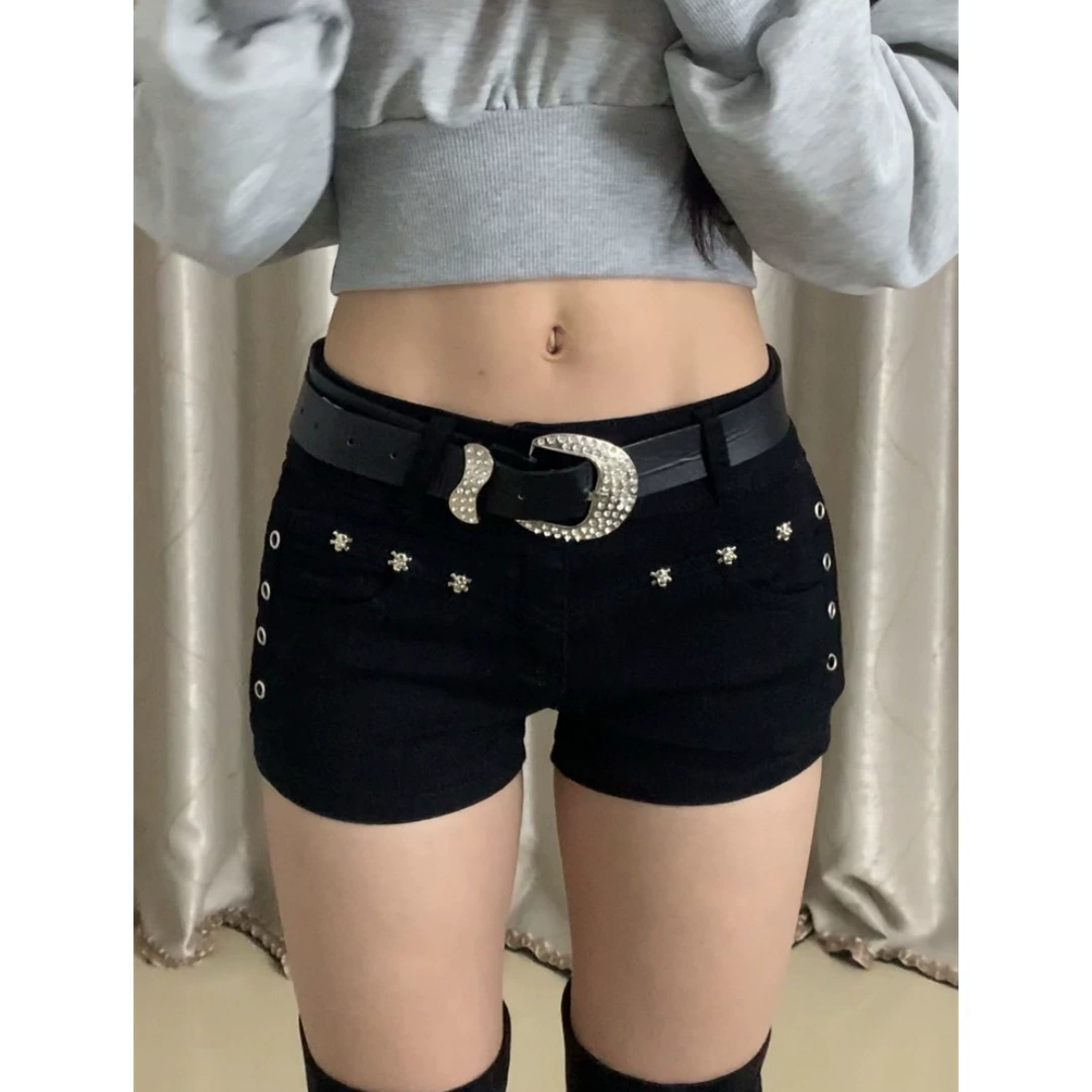 Shorts, summer elastic trousers, plus size, tight, fitted