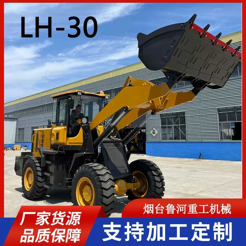 定制养殖场农业畜牧业建筑机械装载机铲车柴油机农用跨境热销轮式